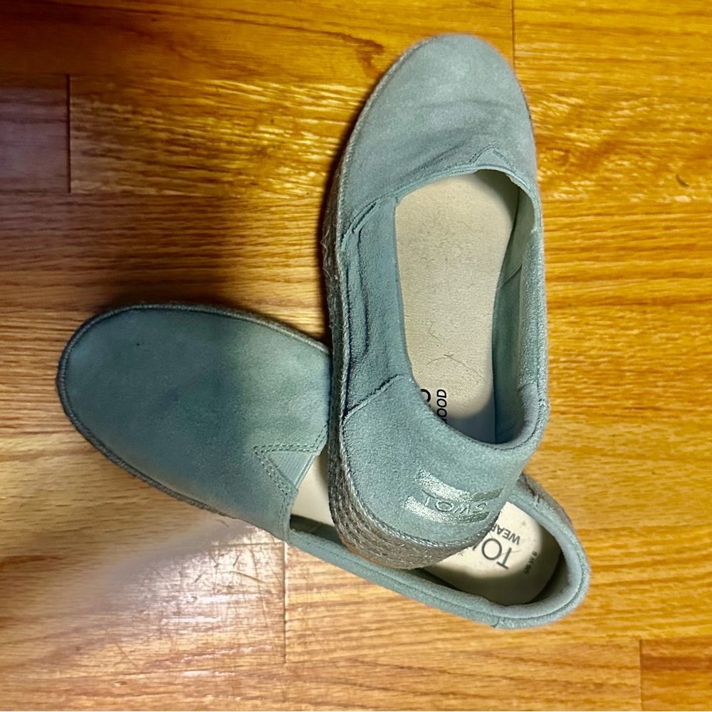 Toms Valencia platform espadrilles